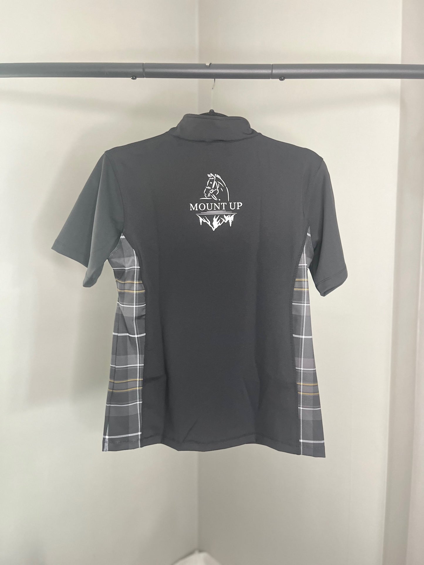 Highland Heritage Short Sleeve Baselayer - Black Rose image 1