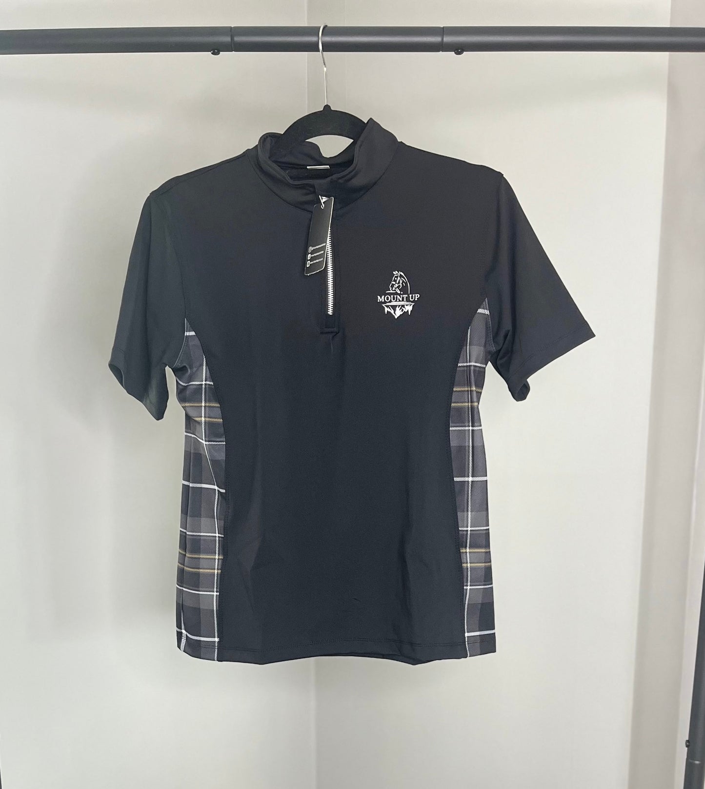 Highland Heritage Short Sleeve Baselayer - Black Rose image 0