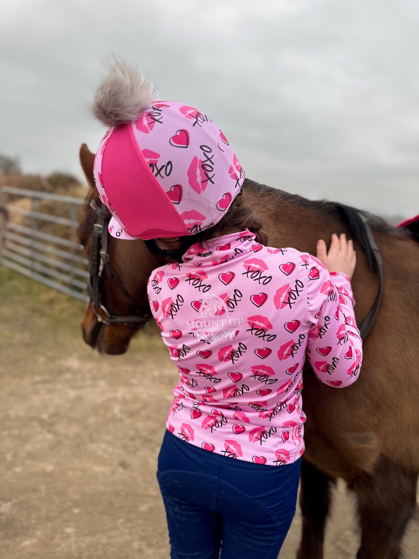 ‘X’s and Oh’s’ Long sleeve Baselayer image 1