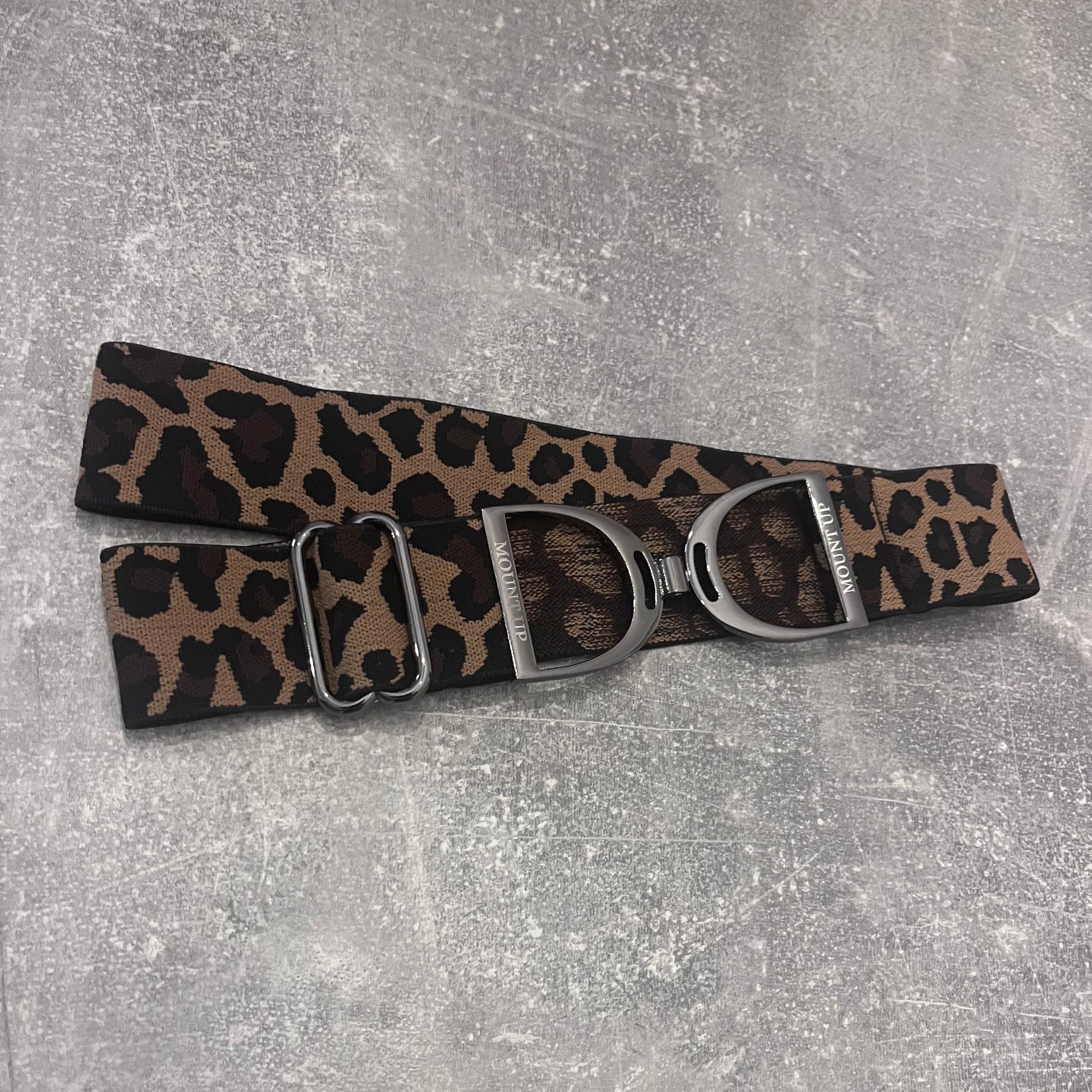 Leopard Print Stirrup Belt image 0