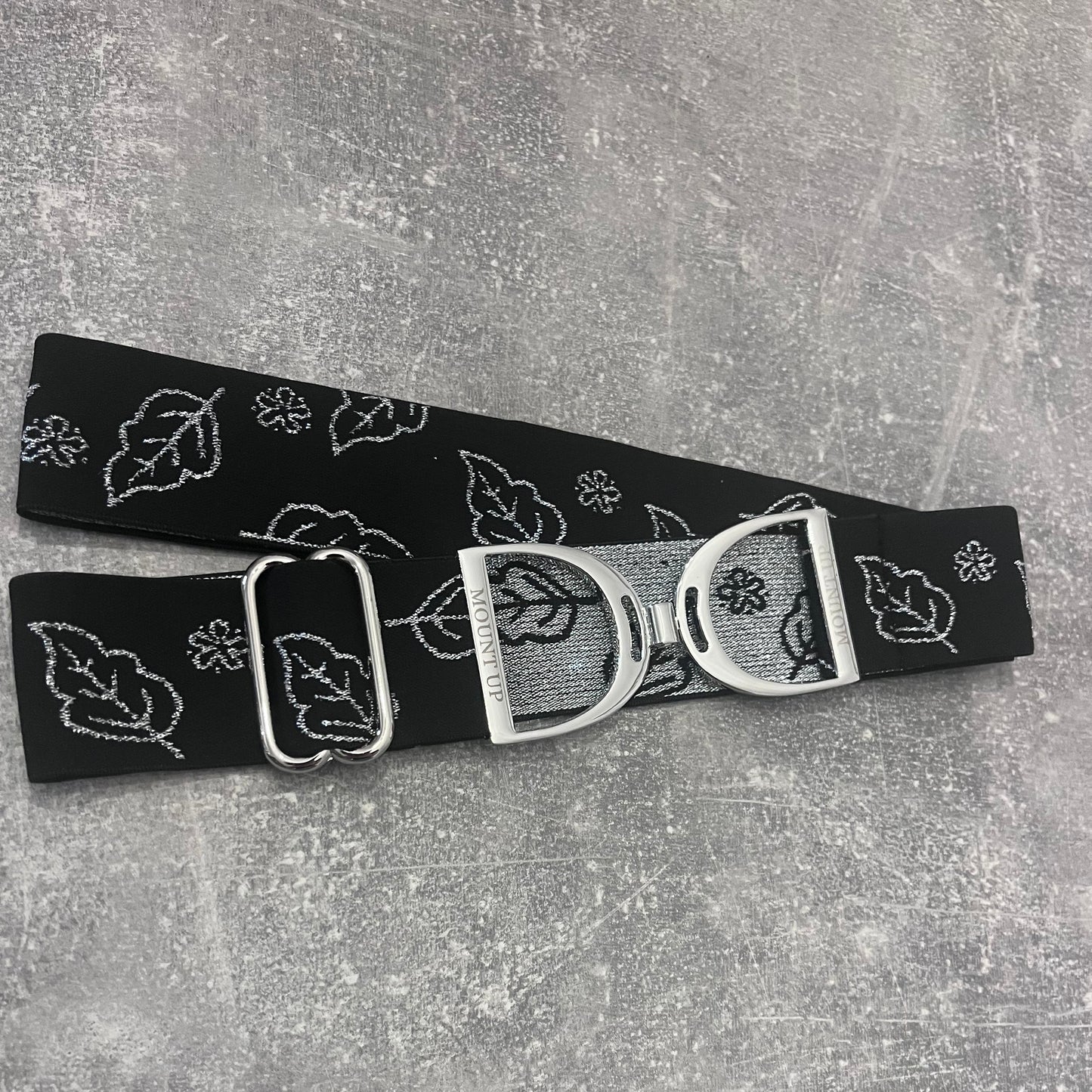 Winter Blues Glittery Stirrup Belt image 0