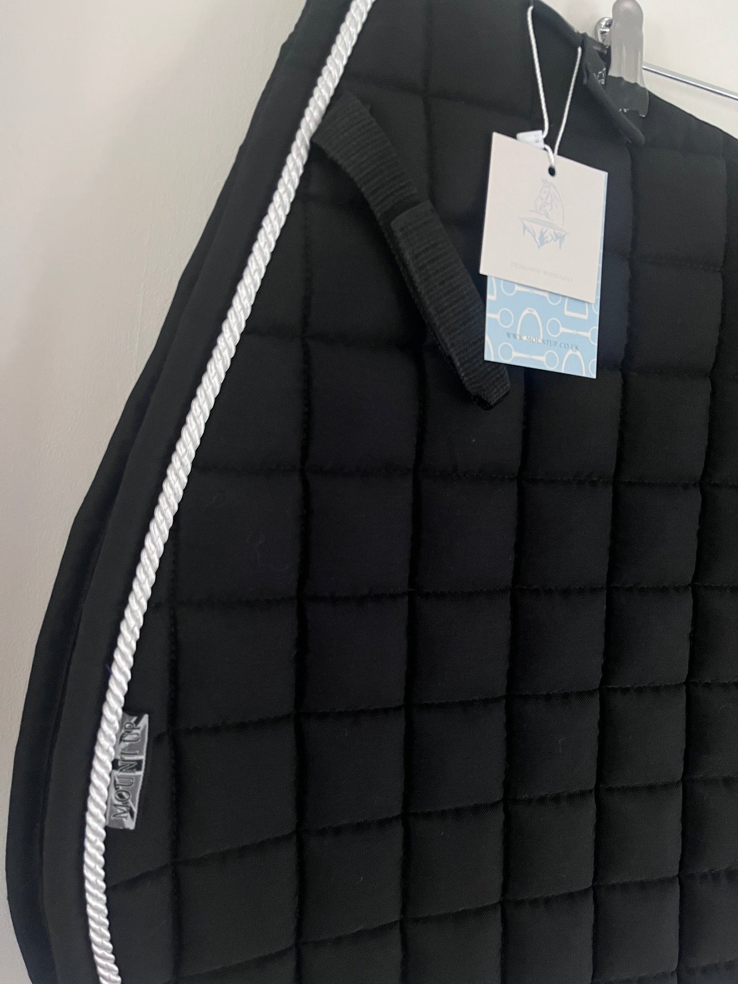 Highland Heritage Black Rose Saddle Pad GP