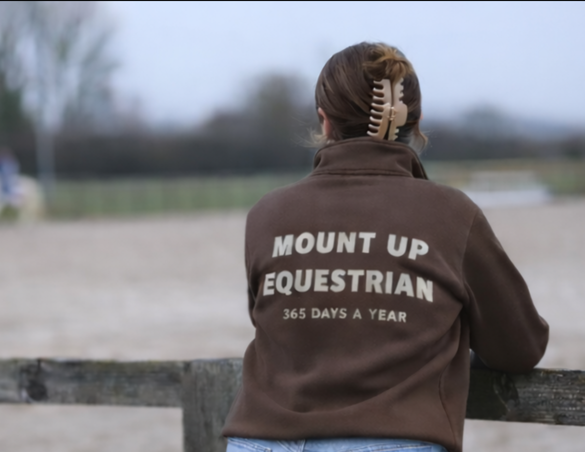 365 Mocha 1/4 Zip Jumper