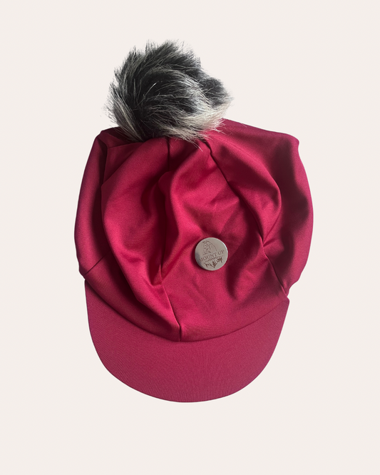 Burgundy Hat Silk image 0