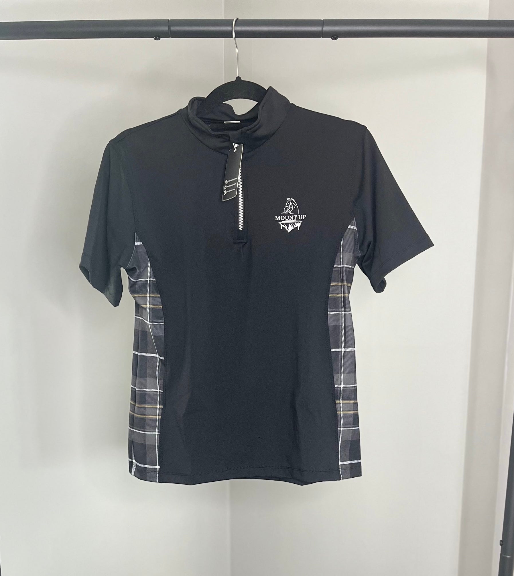 Highland Heritage Short Sleeve Baselayer - Black Rose image 0