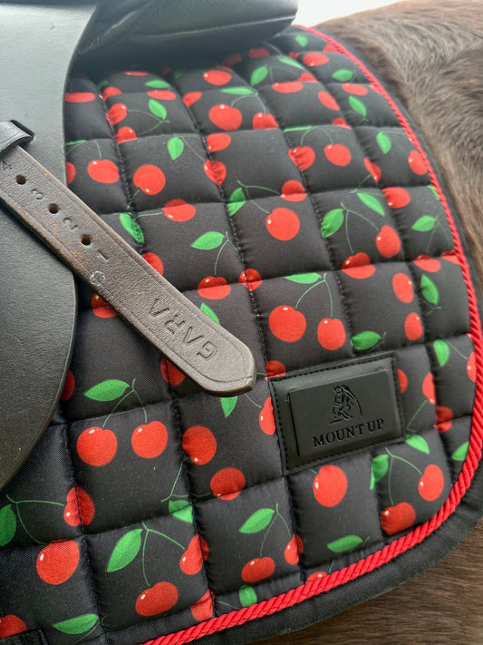 Cherry Glacé Saddle Pad