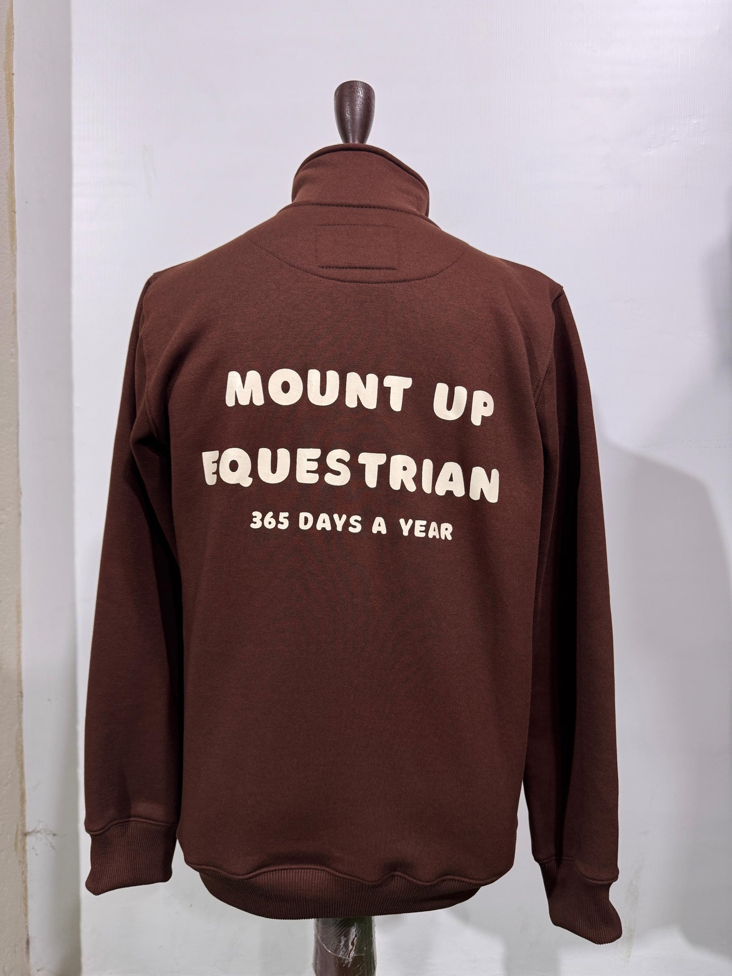 365 Mocha 1/4 Zip Jumper