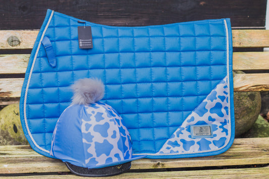 Bubblegum Cow Print Ear Bonnet