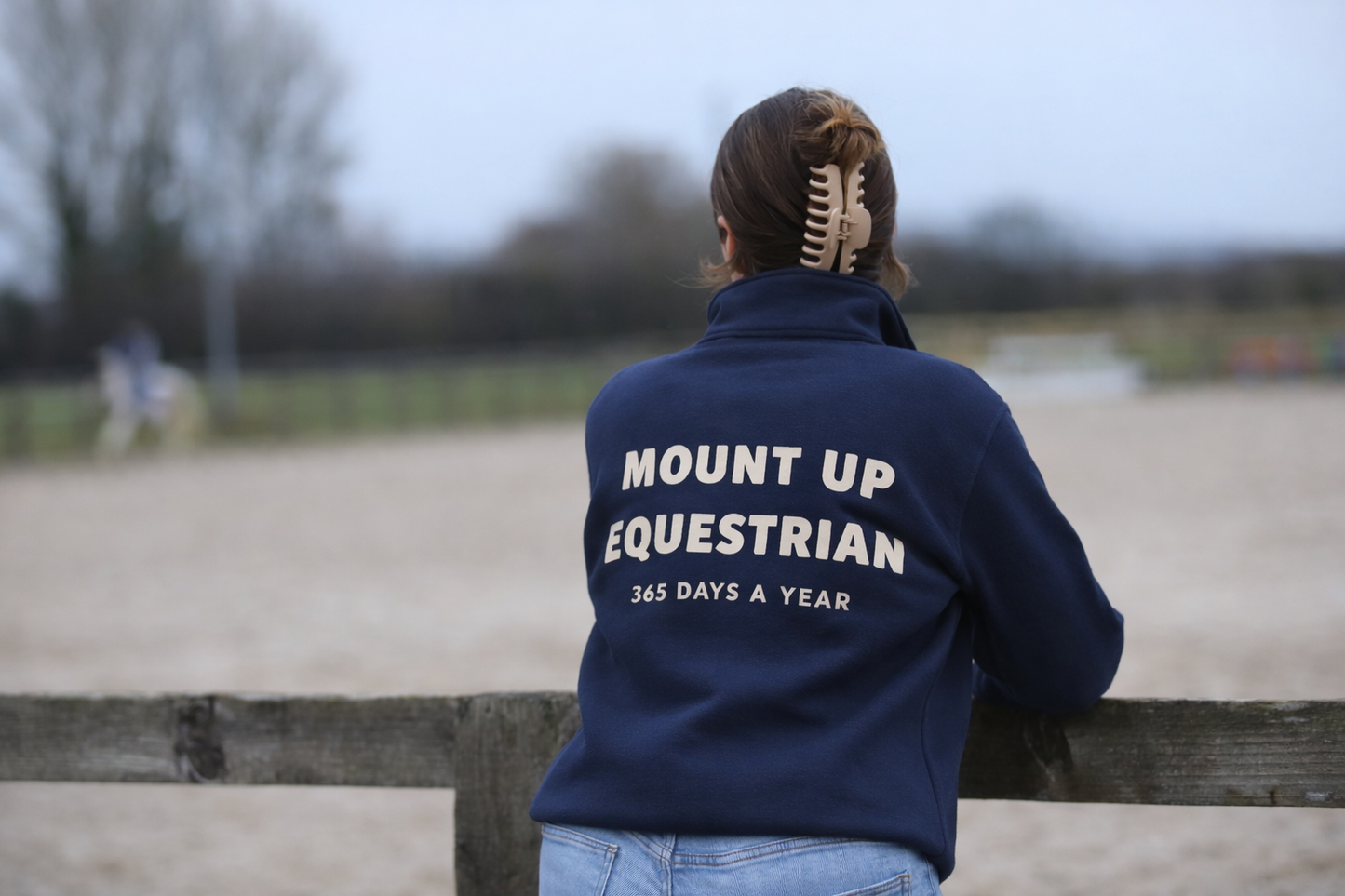 365 Navy 1/4 Zip Jumper