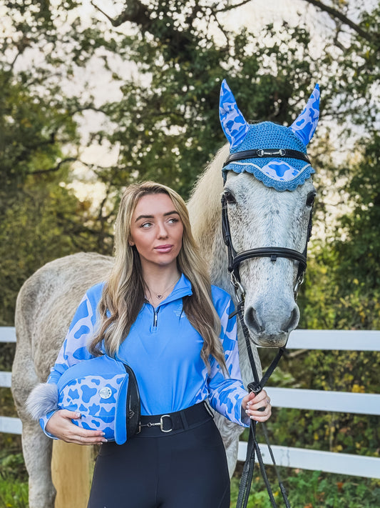 Bubble Gum Cow Print Baselayer