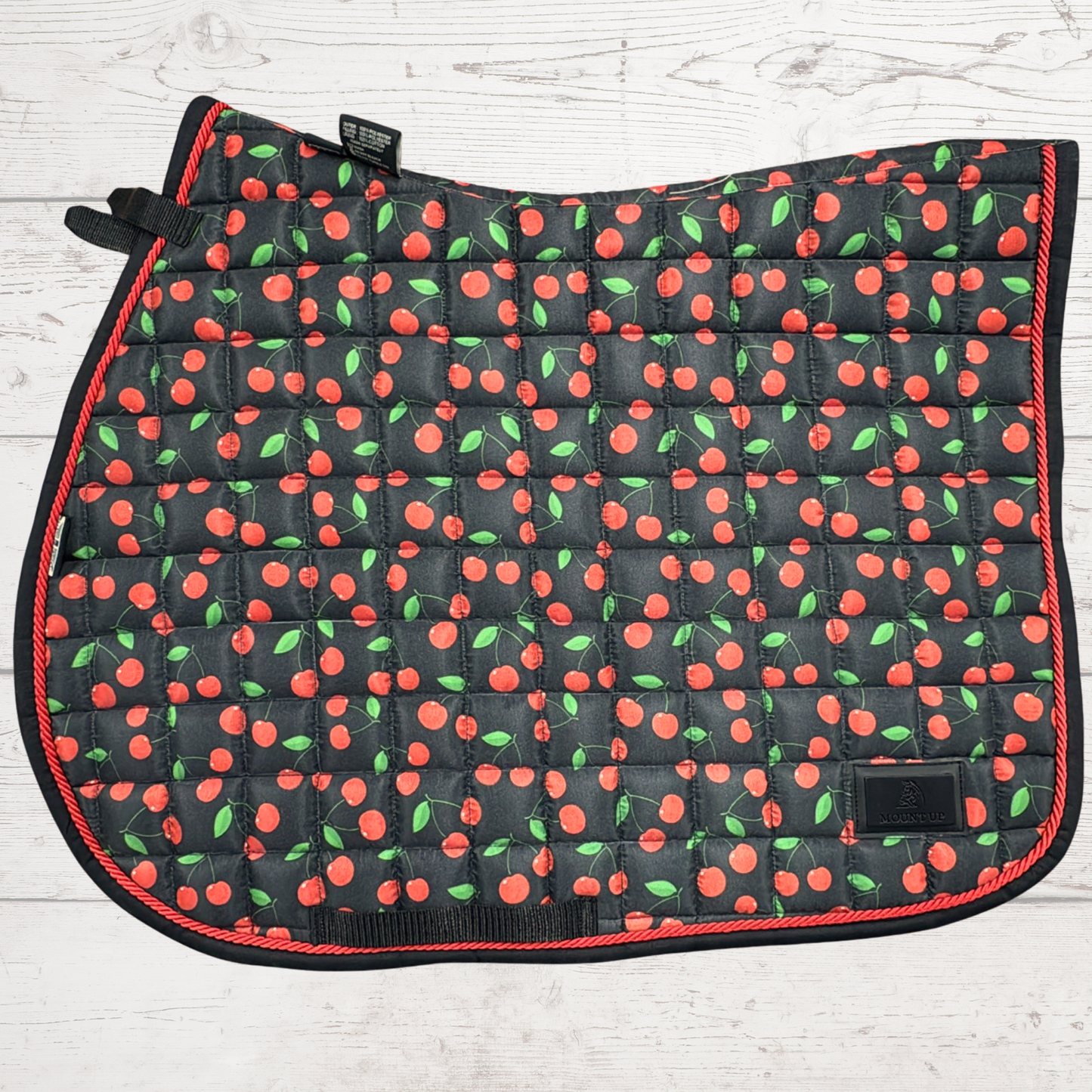 Cherry Glacé Saddle Pad