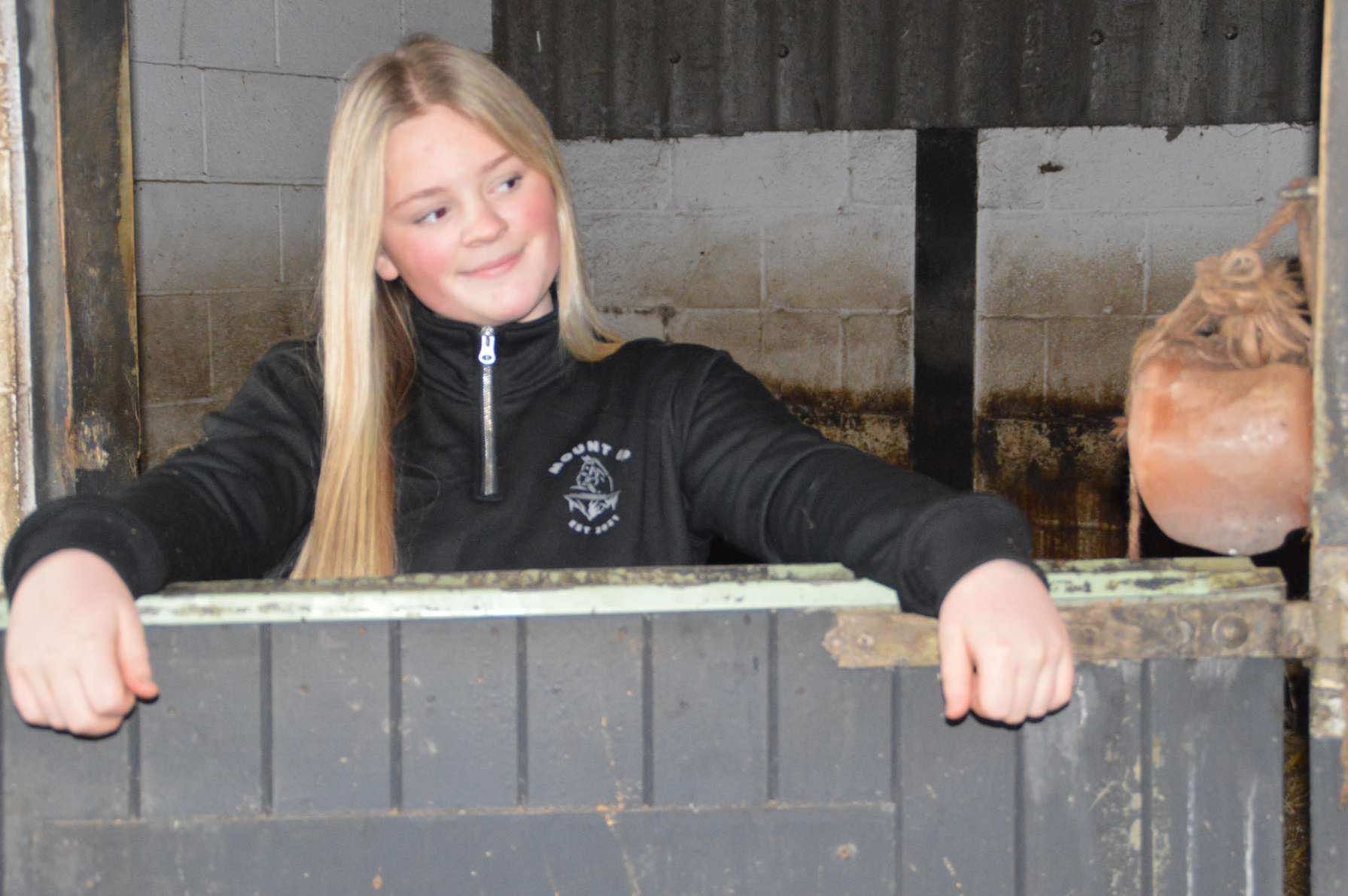 Oversized Black 365 1/4 Zip Jumper image 1